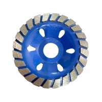 Bát mài bê tông 100mm HCC xanh