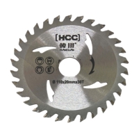 Lưỡi cắt gỗ 110mm HCC